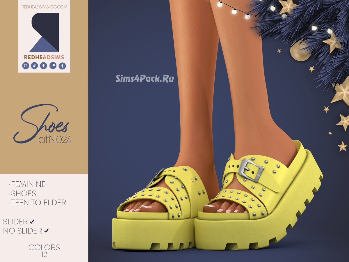 Женские шлепанцы "af shoes n024"