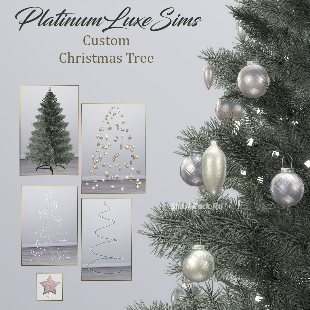Новогодняя елка "Custom Christmas Tree Set"