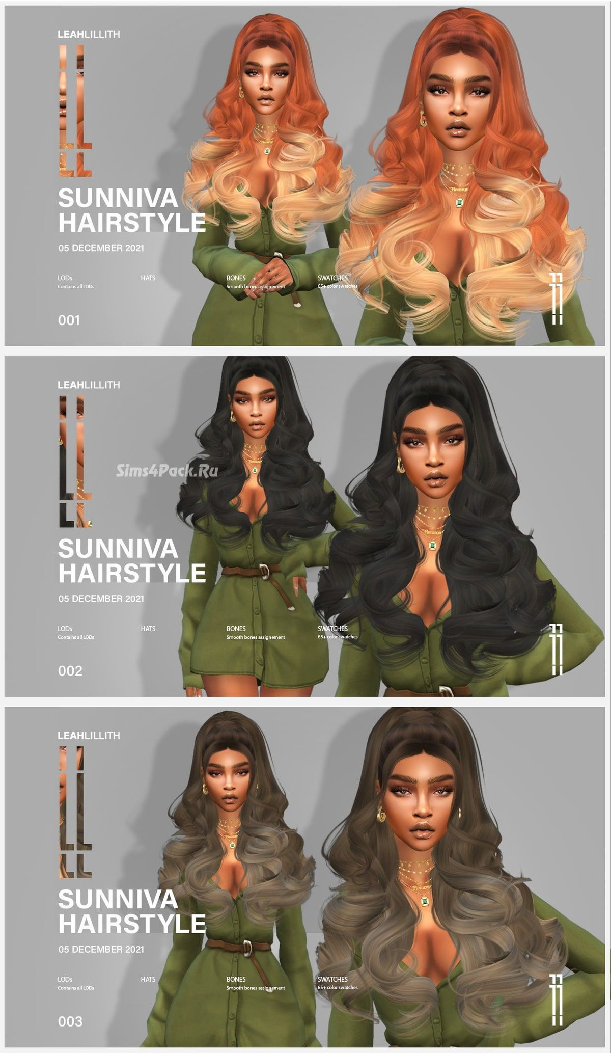 Женская прическа "Sunniva Hairstyle"