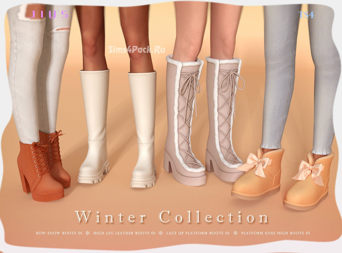 Набор обуви "Winter Collection Part 1-Shoes"