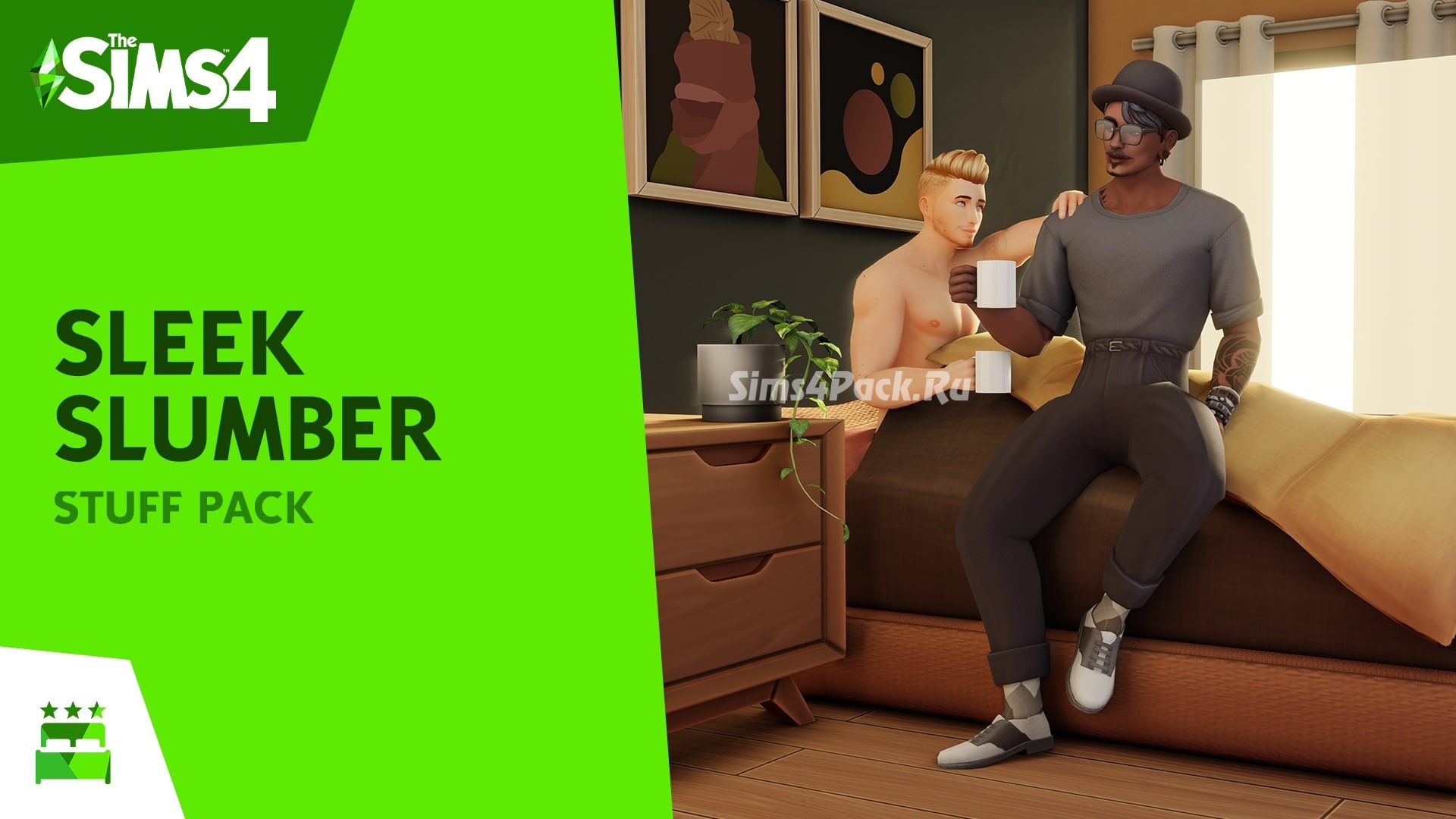 Каталог "The Sims 4 Sleek Slumber CC Stuff Pack"