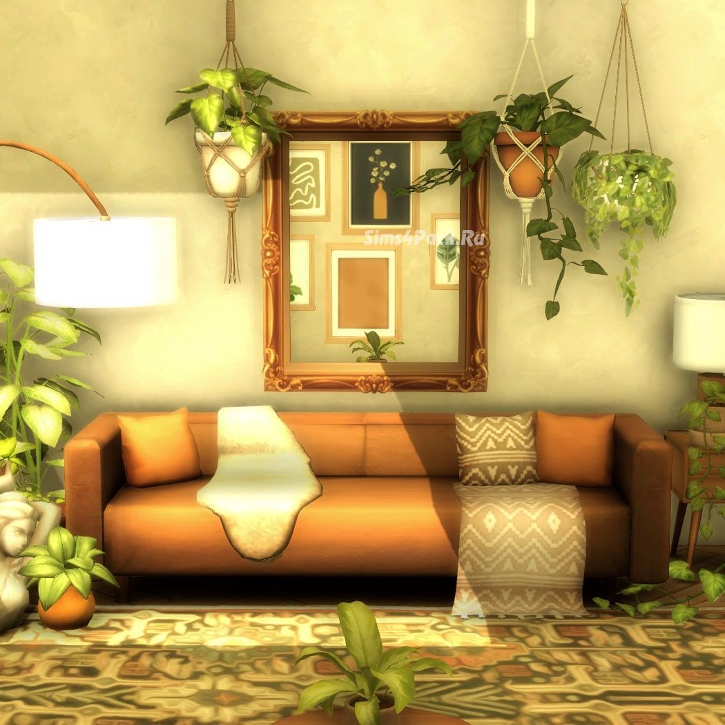 Гостиная и столовая "apartment therapy inspired stuff pack V2"