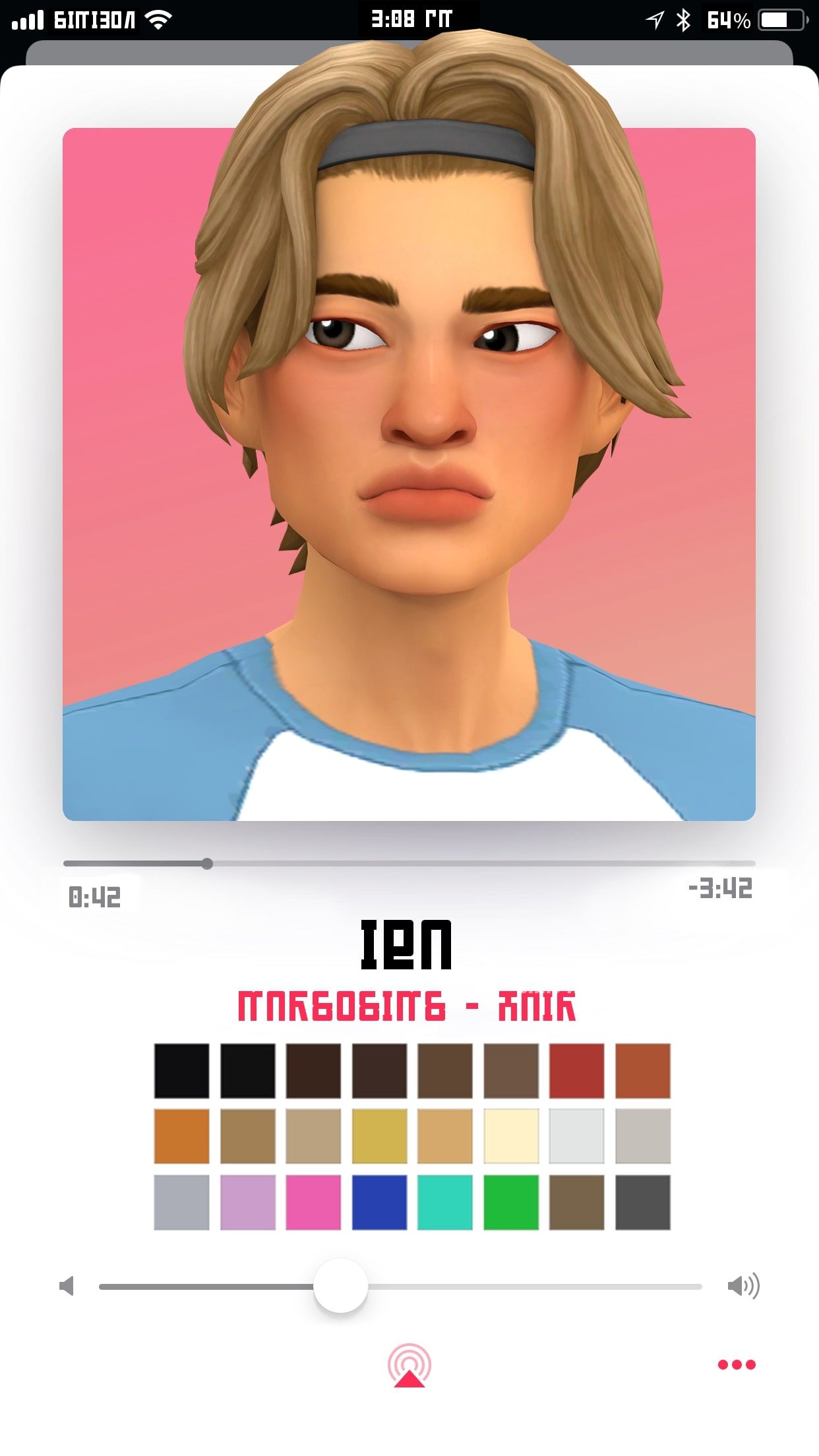 Мужская прическа "iba hair"