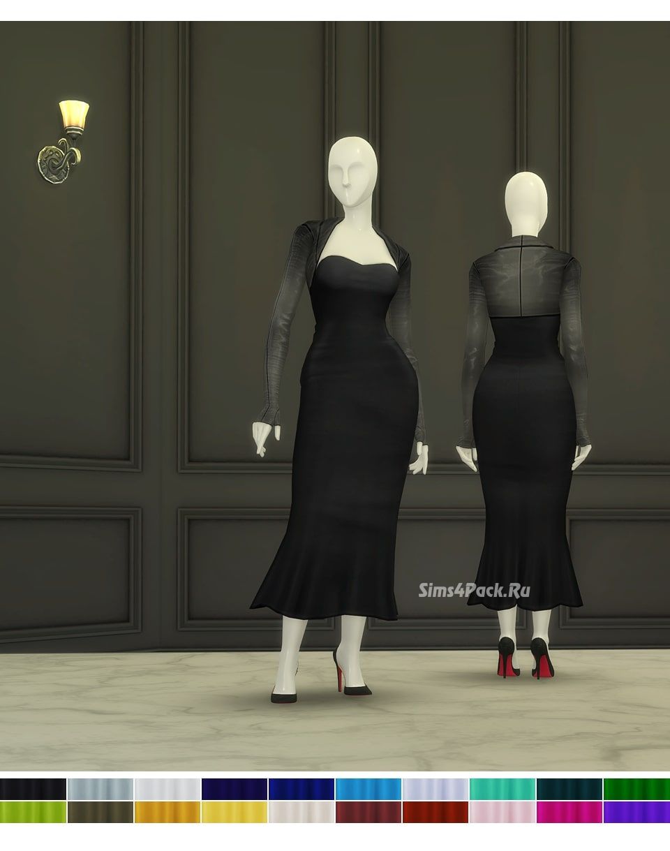Платье "Baroness II Midi Dress"