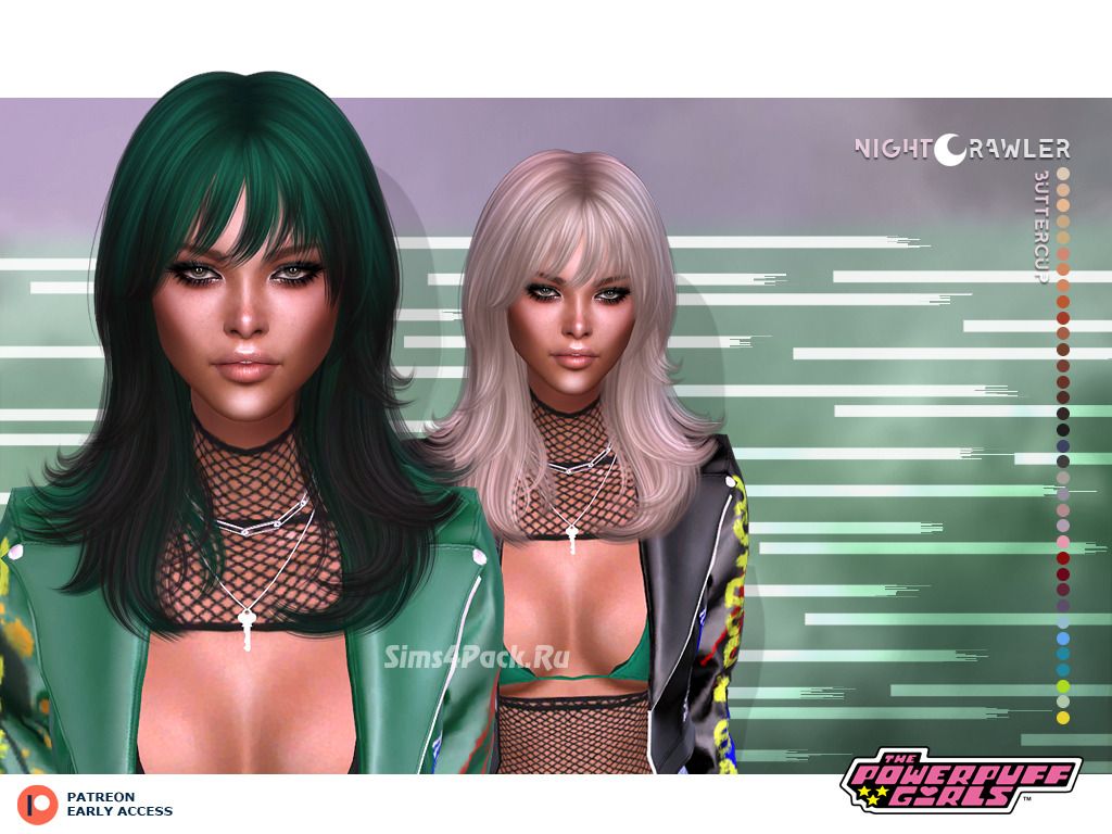 Женская прическа "BUBBLES HAIR PPG COLLECTION2"
