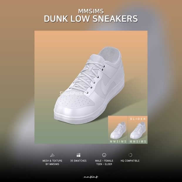 Кроссовки "Dunk Low Sneakers"