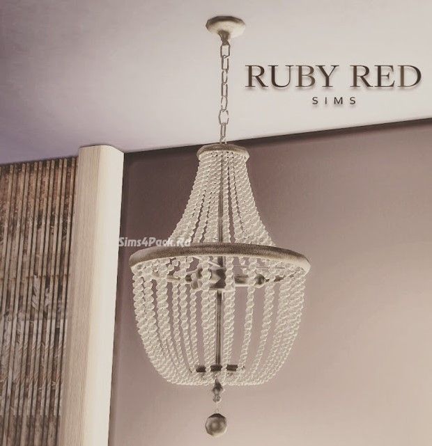 Люстра "Beaded Pendant Light"