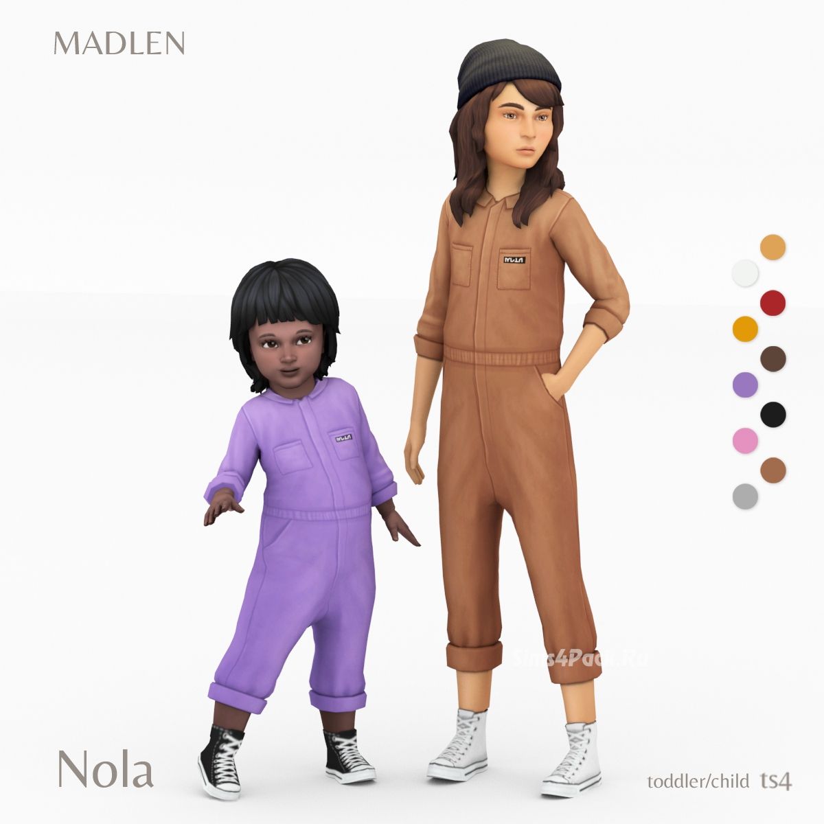 Комбинезон для детей и тоддлеров "Nola Outfit"