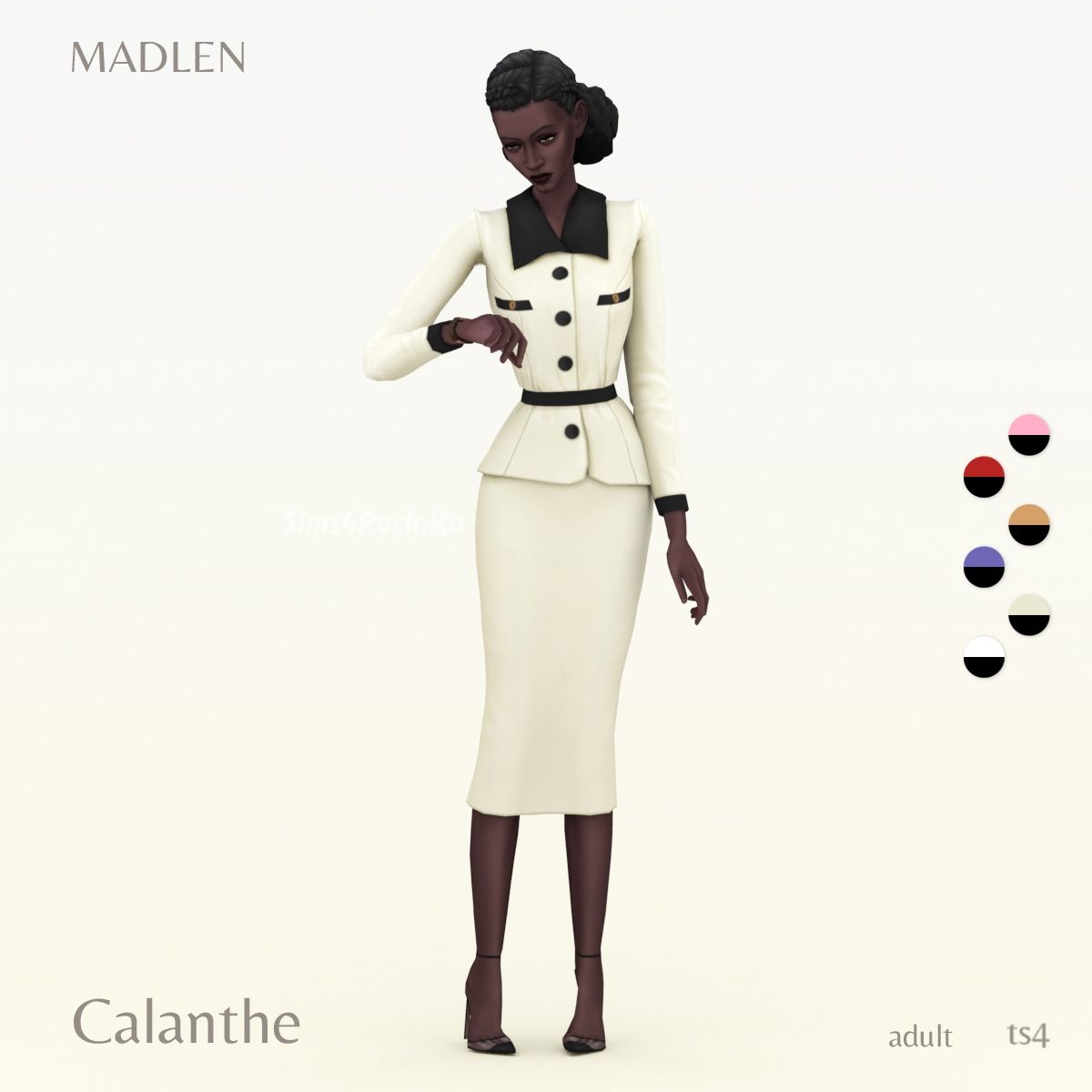 Наряд для симочки "Calanthe Outfit"