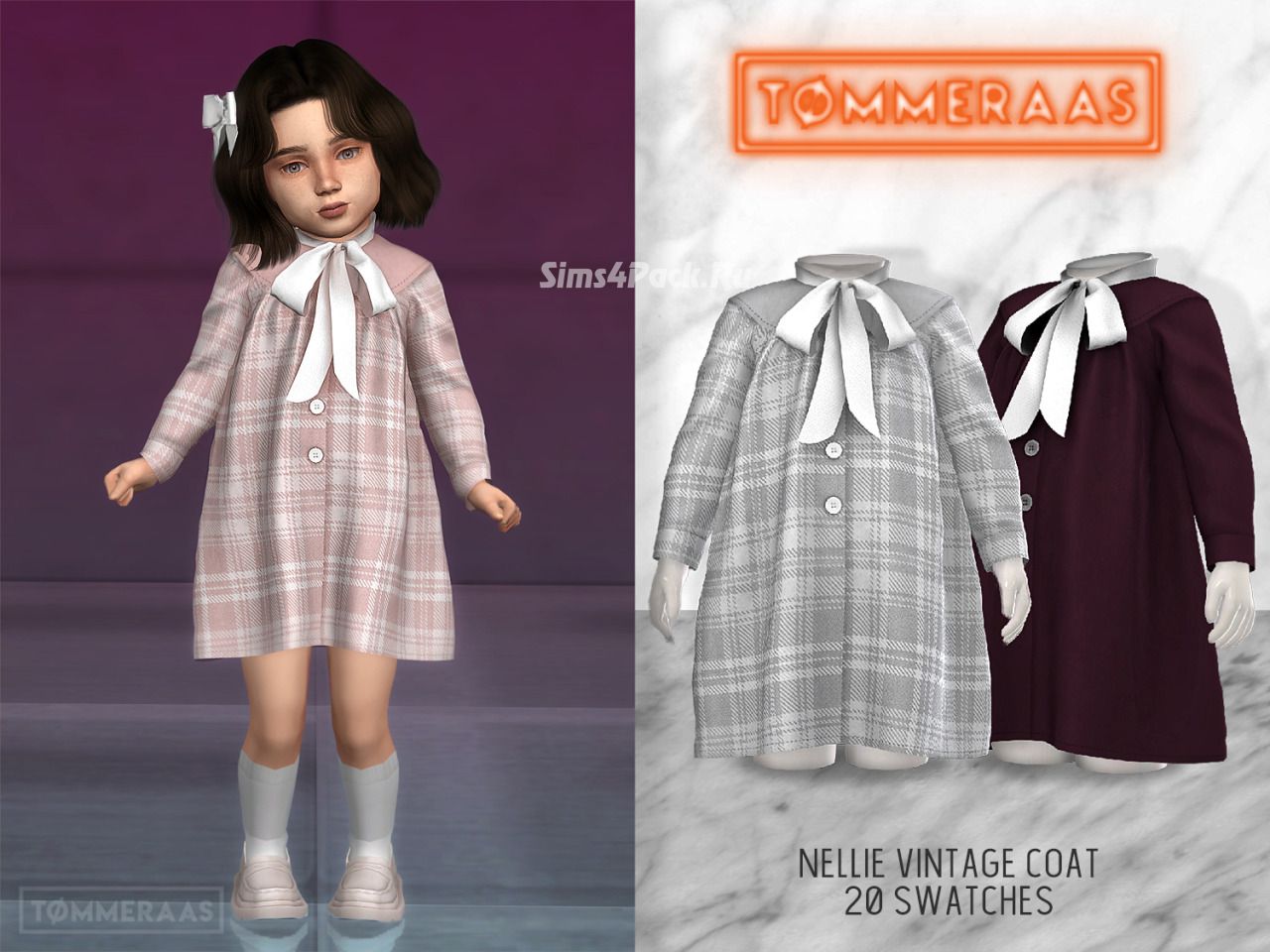 Наряд для малышек "Nellie Vintage Coat"