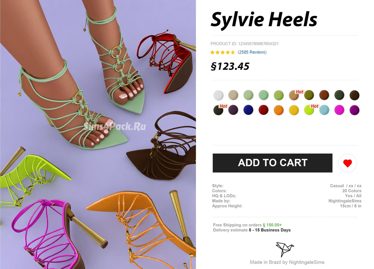 Босоножки "Sylvie Heels"