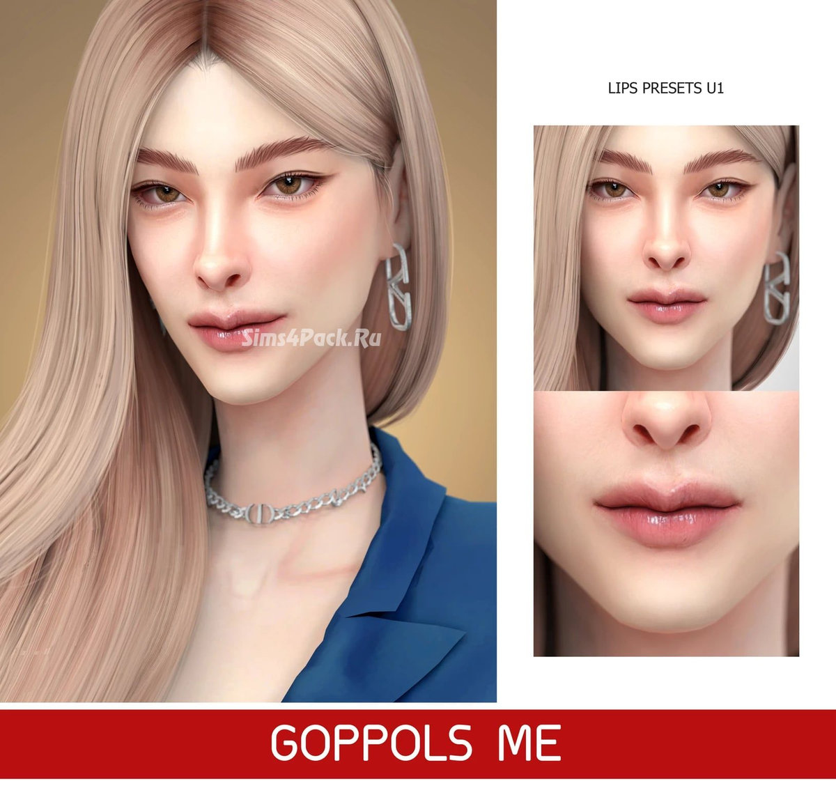 Пресет губ "LIPS PRESETS U1"