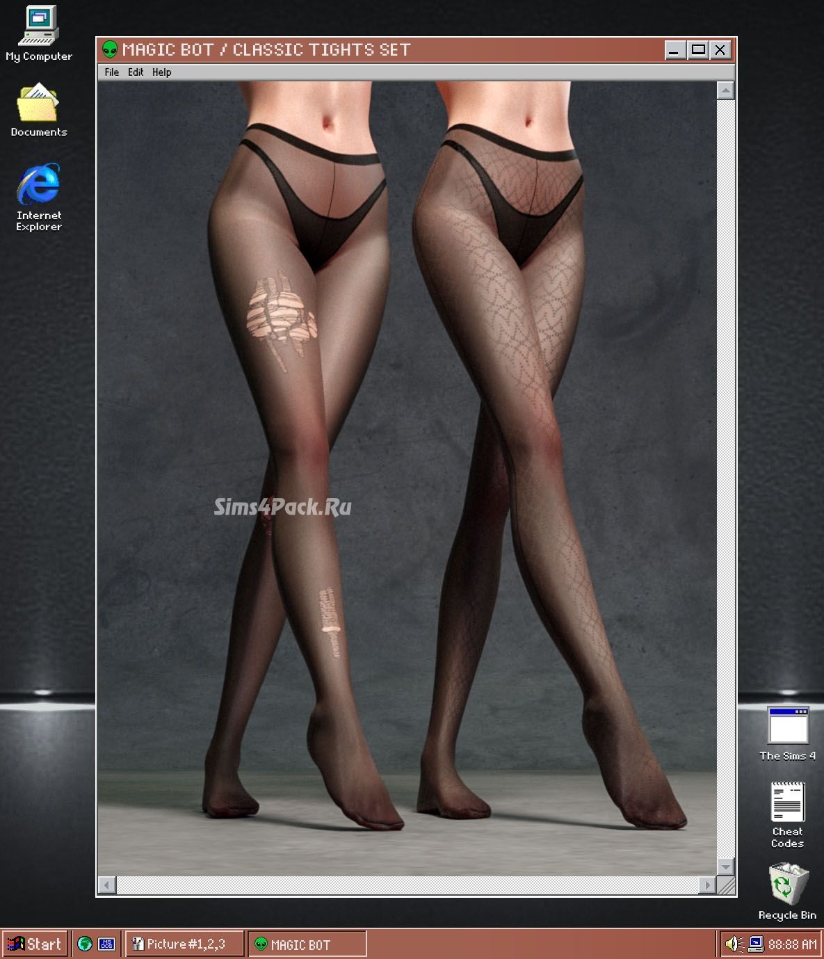 Колготки "CLASSIC TIGHTS SET"