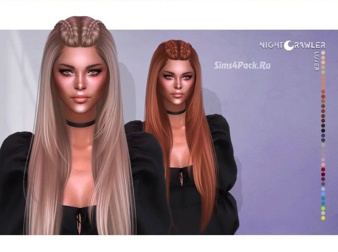 Женская прическа "lover hair"