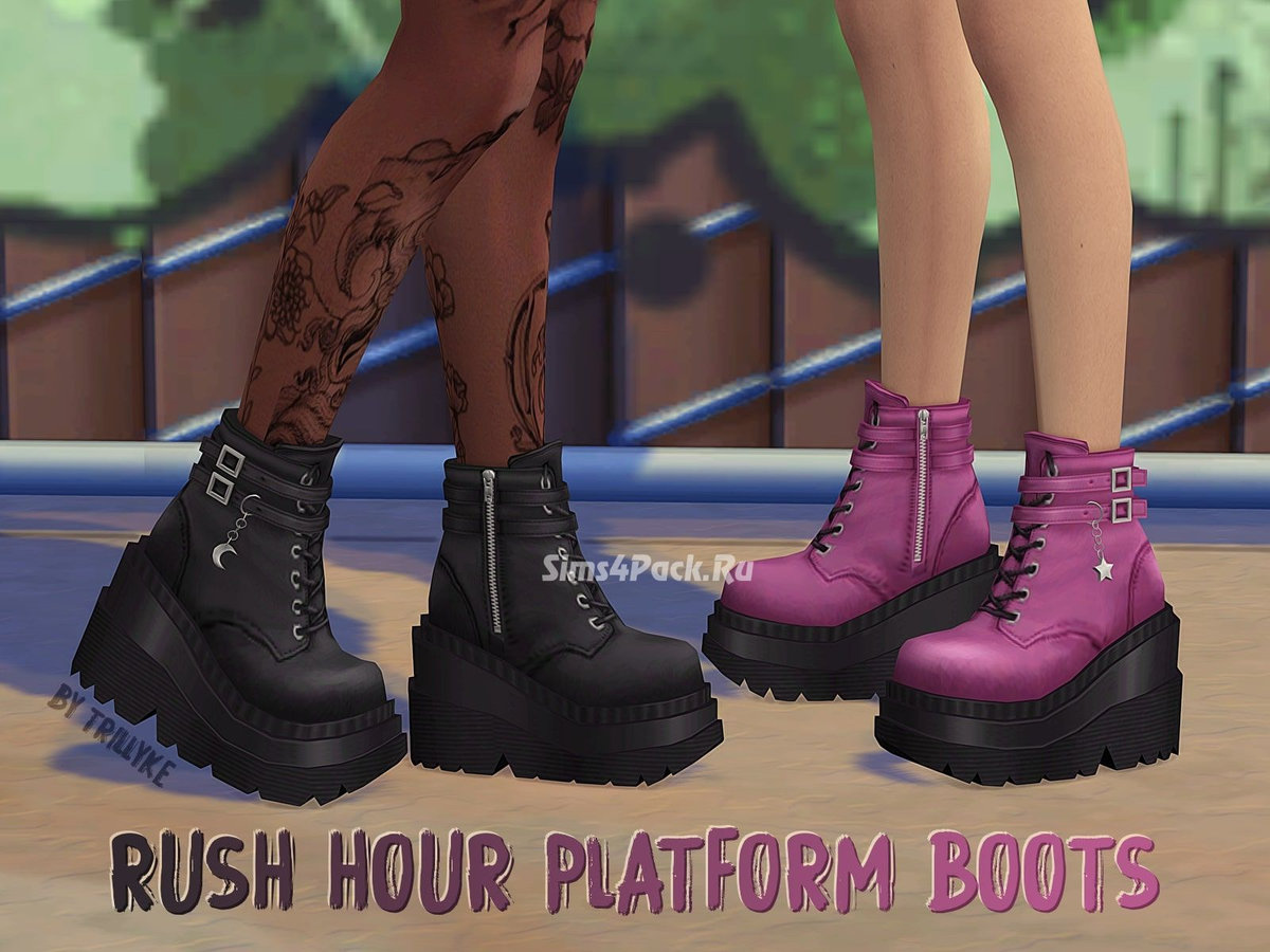 Женские ботинки "Rush Hour Platform Boots"