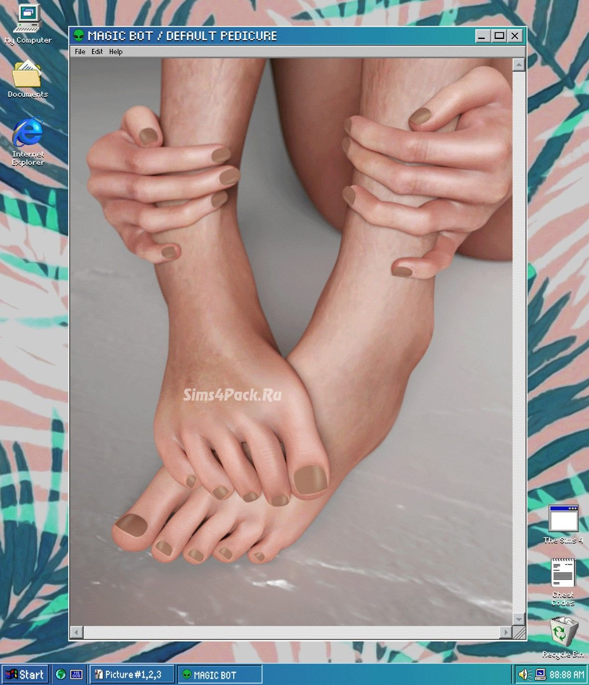 Педикюр "DEFAULT PEDICURE"