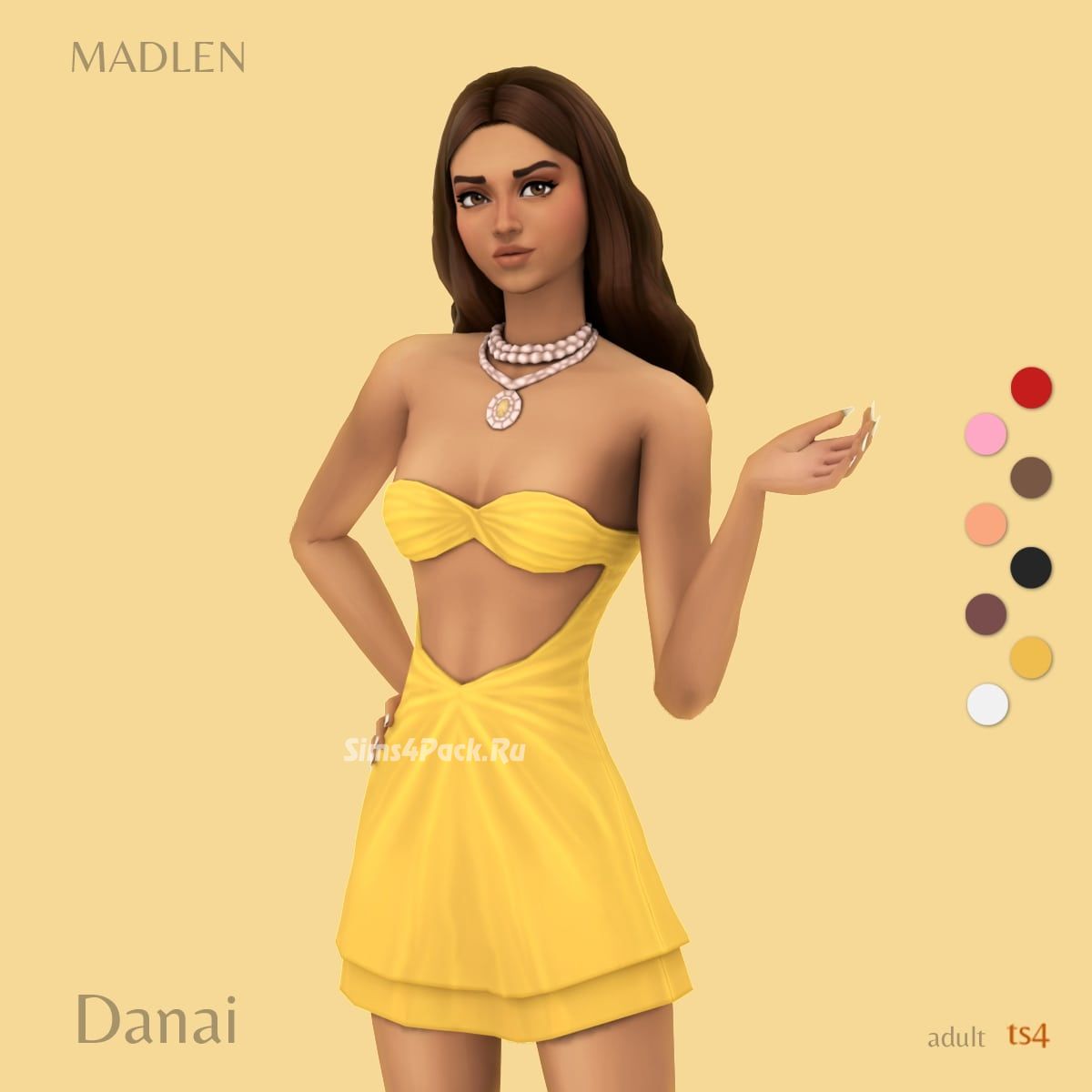 Платье и ожерелье "Danai Dress and Necklace"