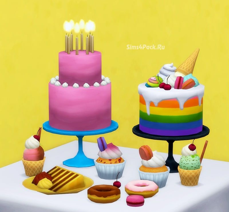 Набор для создания декоративного торта "Kakkumaakari Cake Decoration Set"