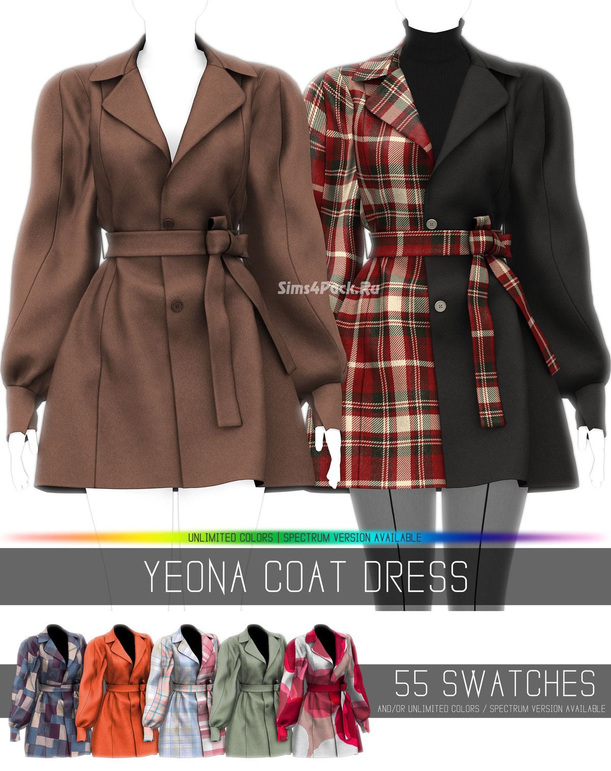 Женское пальто "YEONA COAT DRESS"