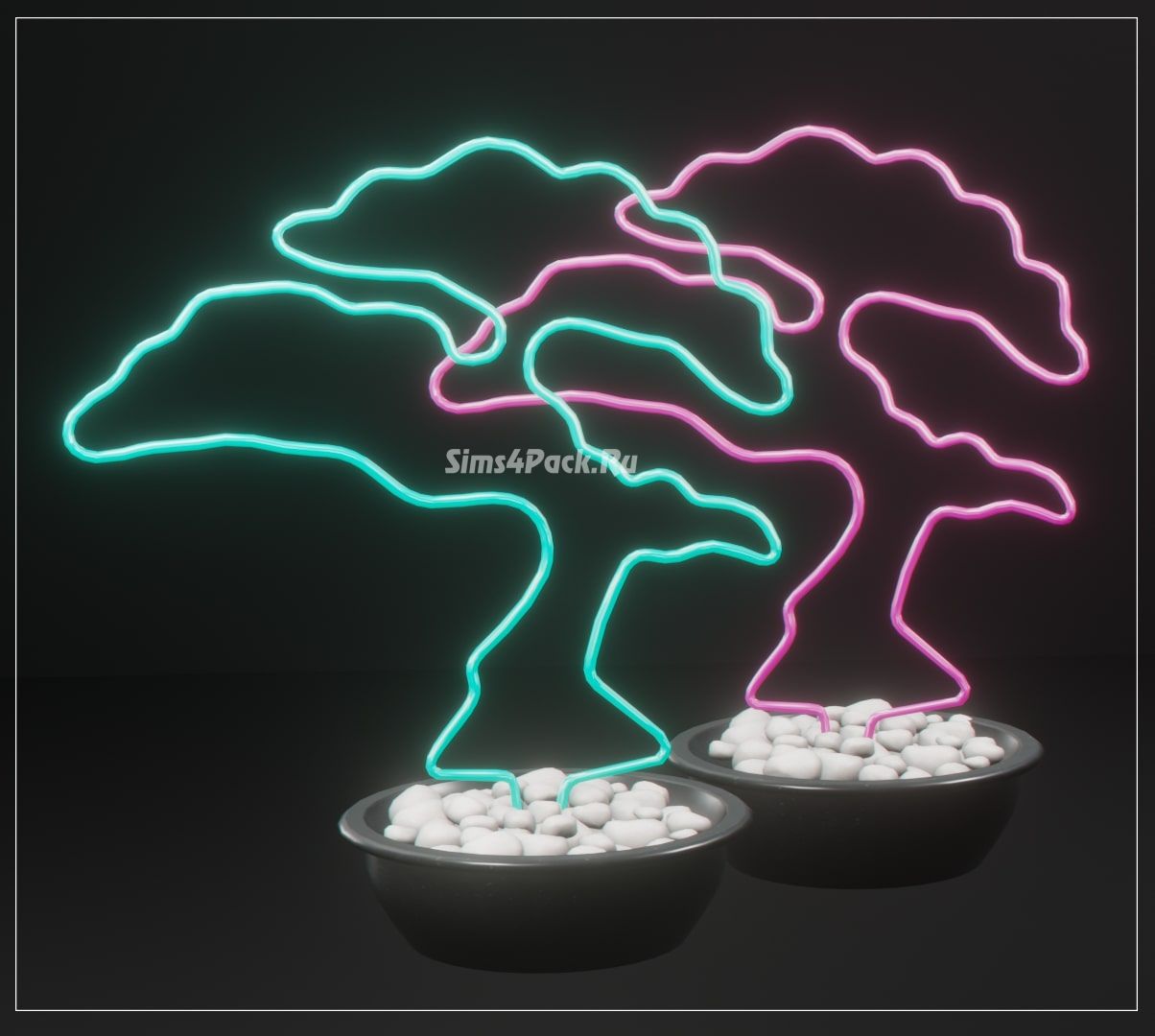 Настольная лампа "Bonsai Neon"