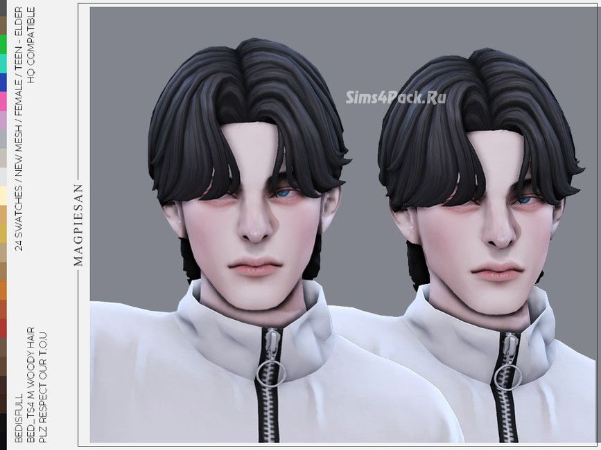 Мужская прическа "Woody hair"