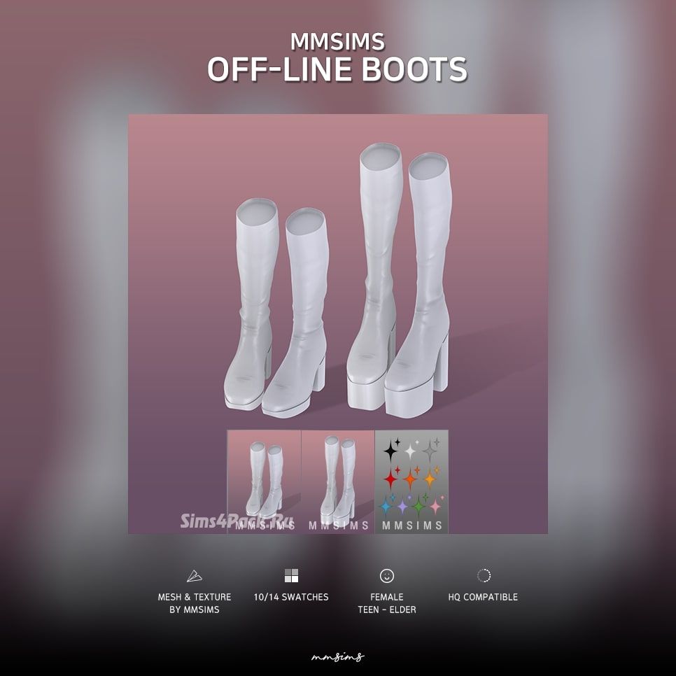 Женские сапоги "Off-line Boots"