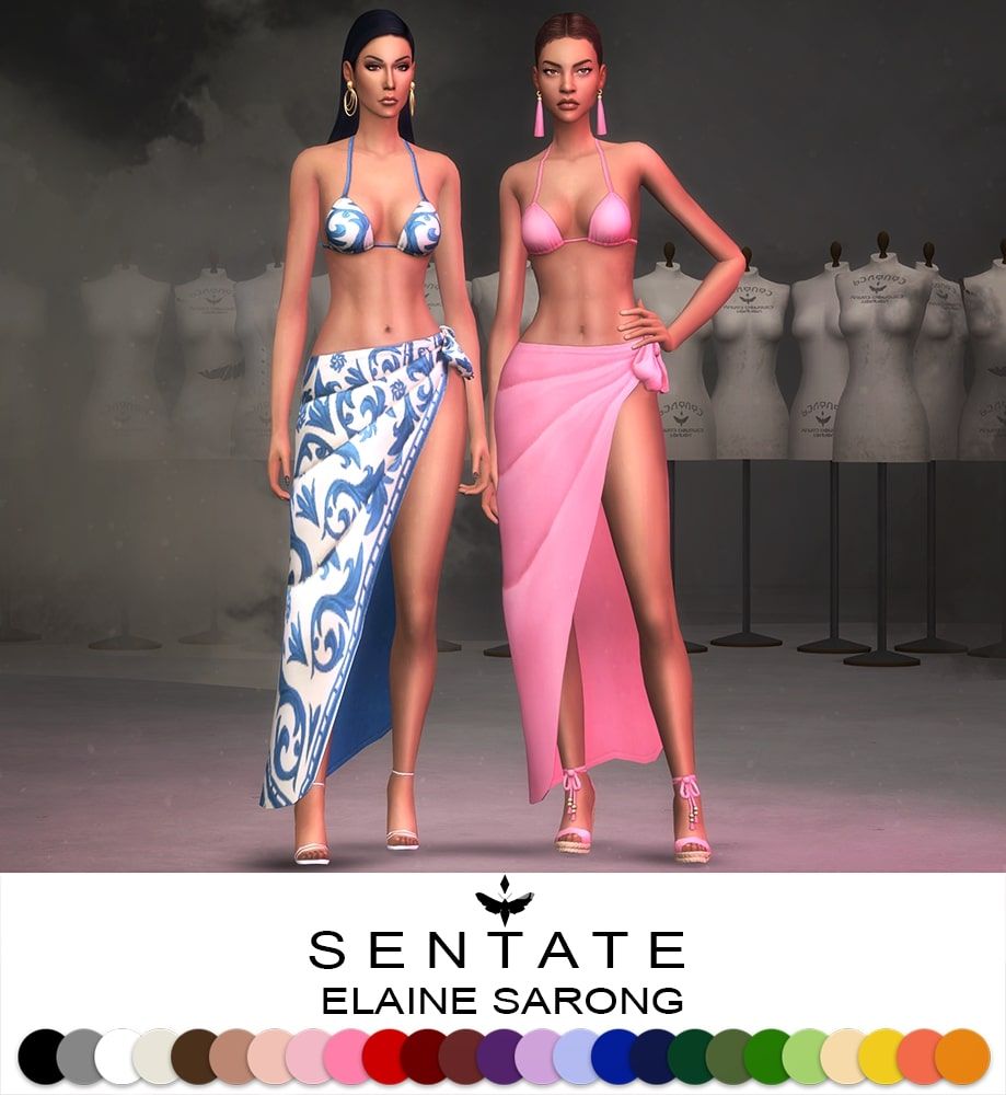 Пляжный комплект "Elaine Sarong"