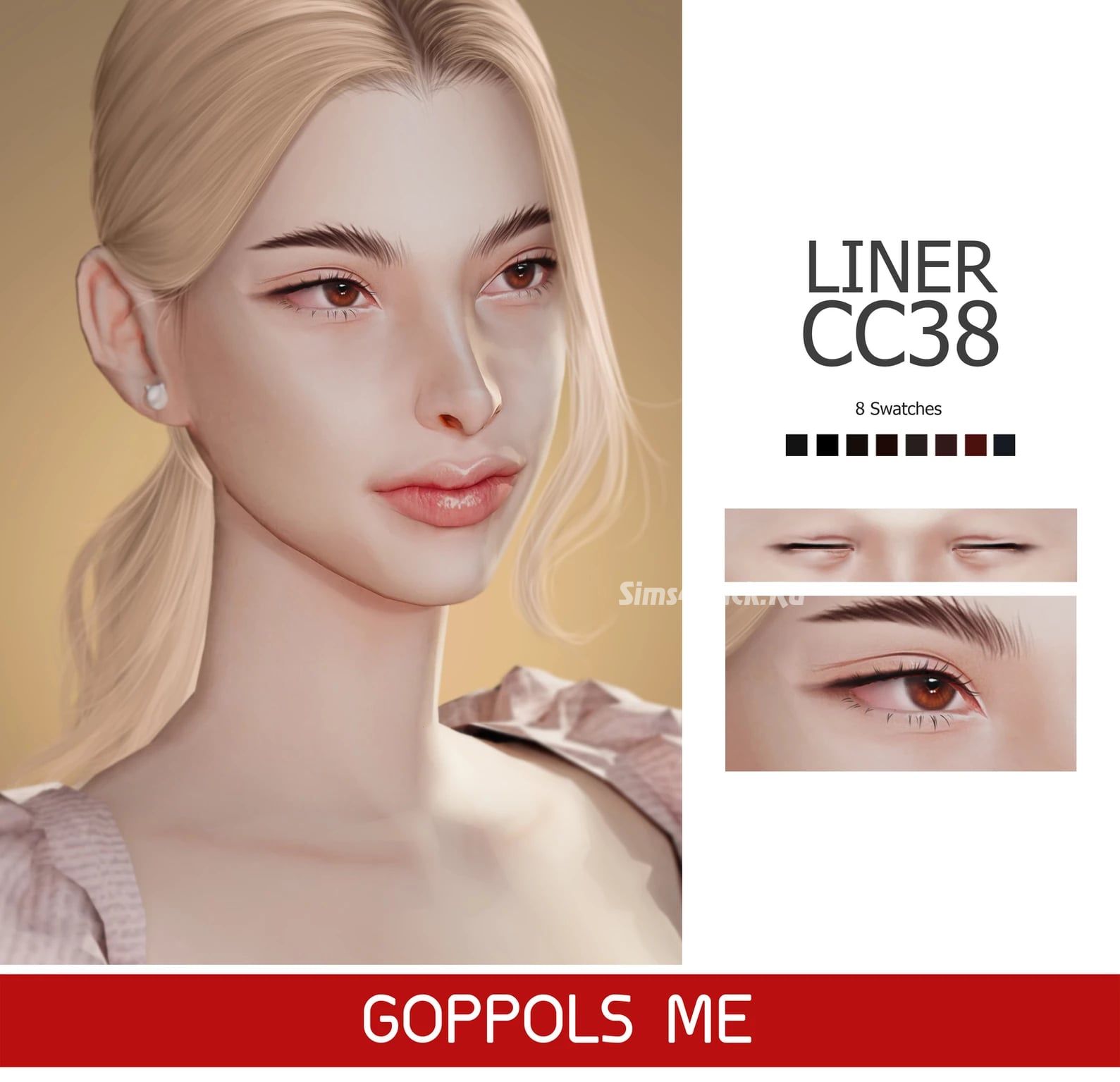 Подводка для глаз "Liner cc38"