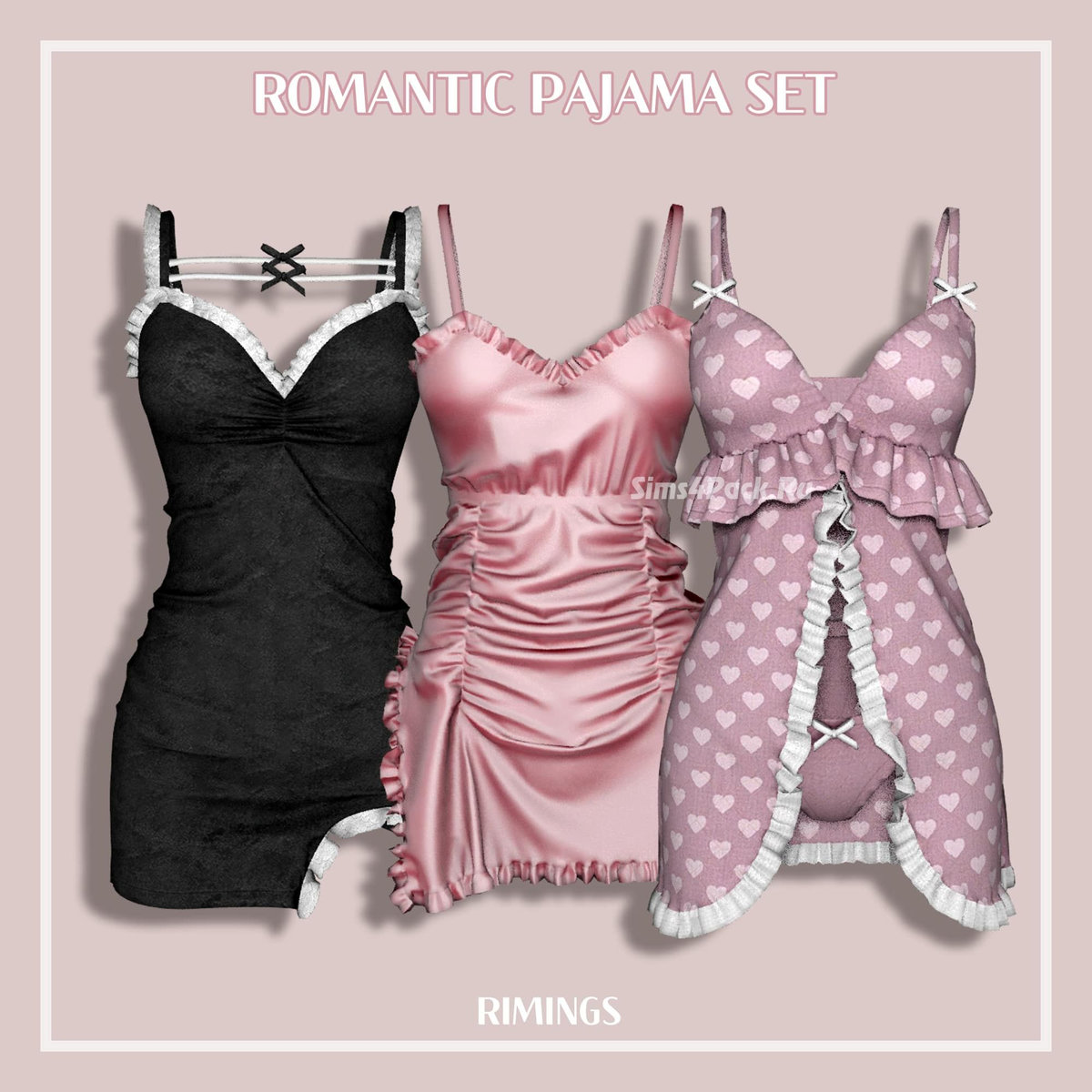 Ночные сорочки "Romantic Pajama Set"