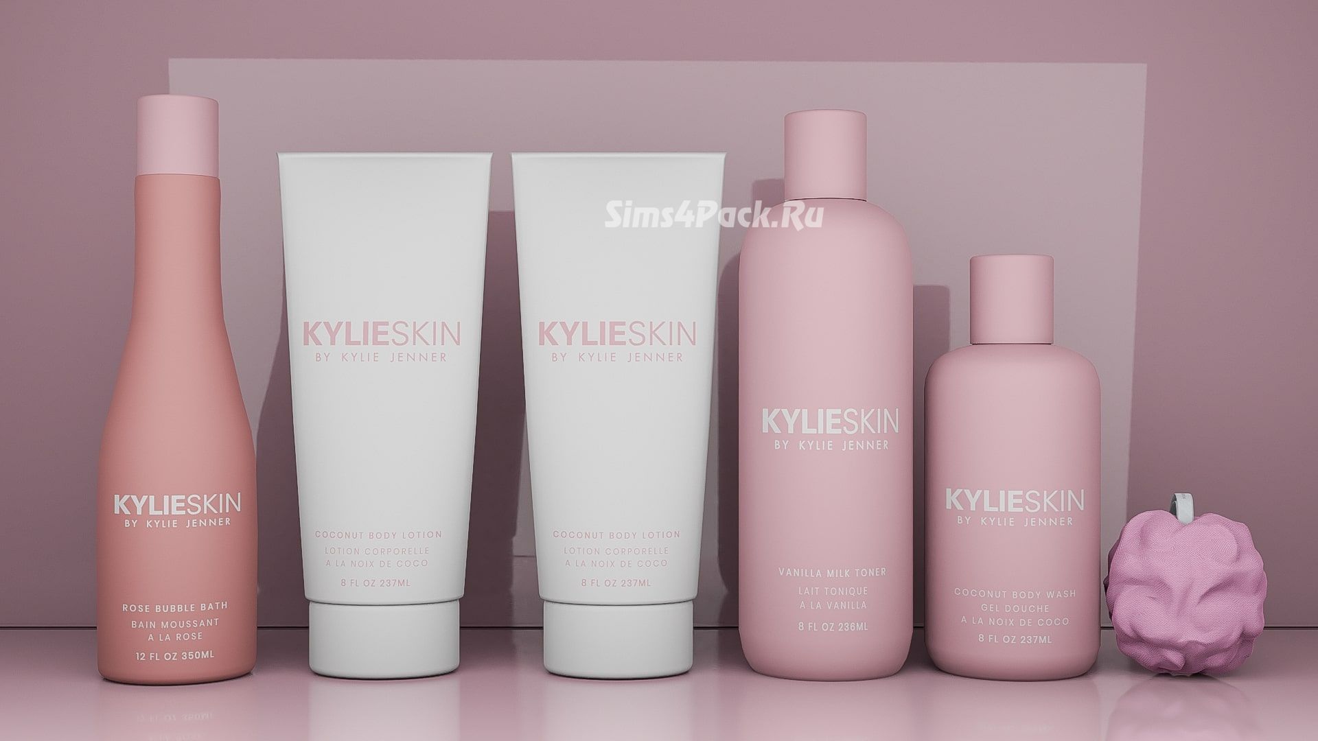 Декор для ванной комнаты "KylieSkin Products"