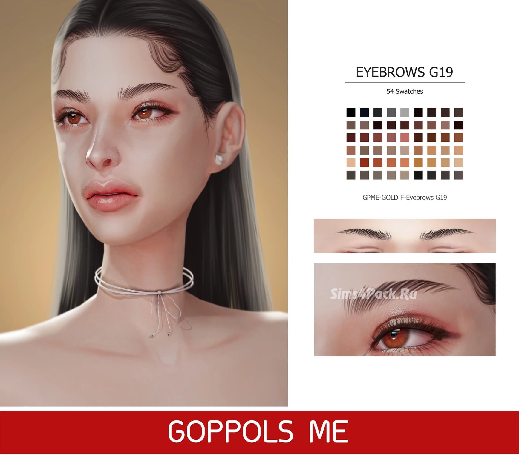 Брови "Eyebrows G19"