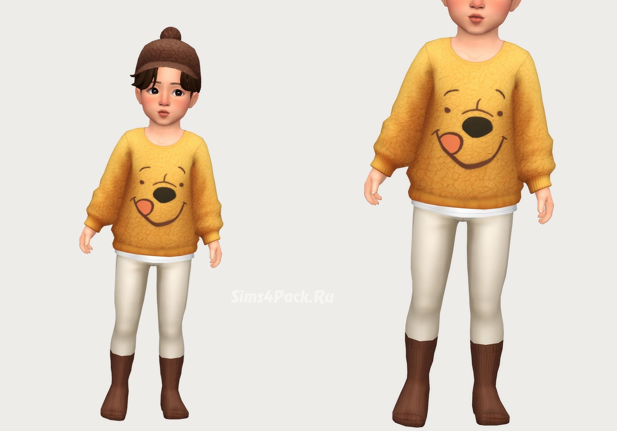 Наряд для тоддлеров "fluffy friend set"