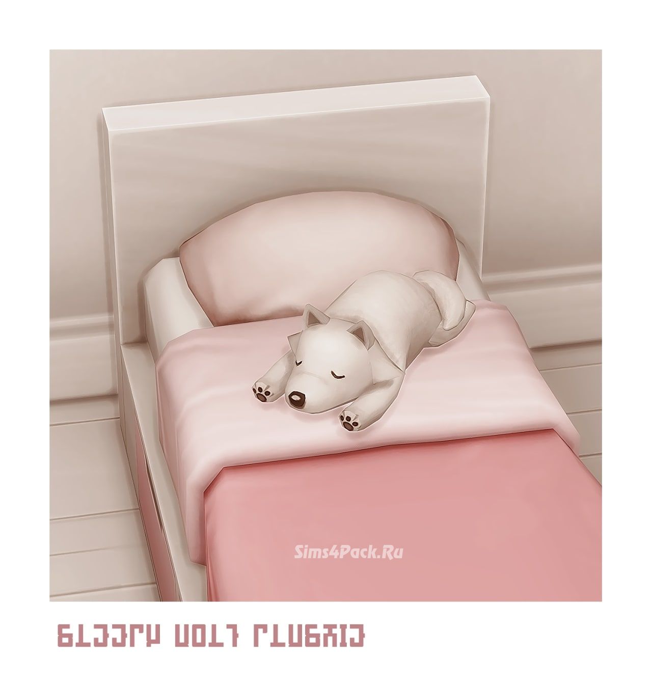Подушка "Sleepy Wolf Plushie"