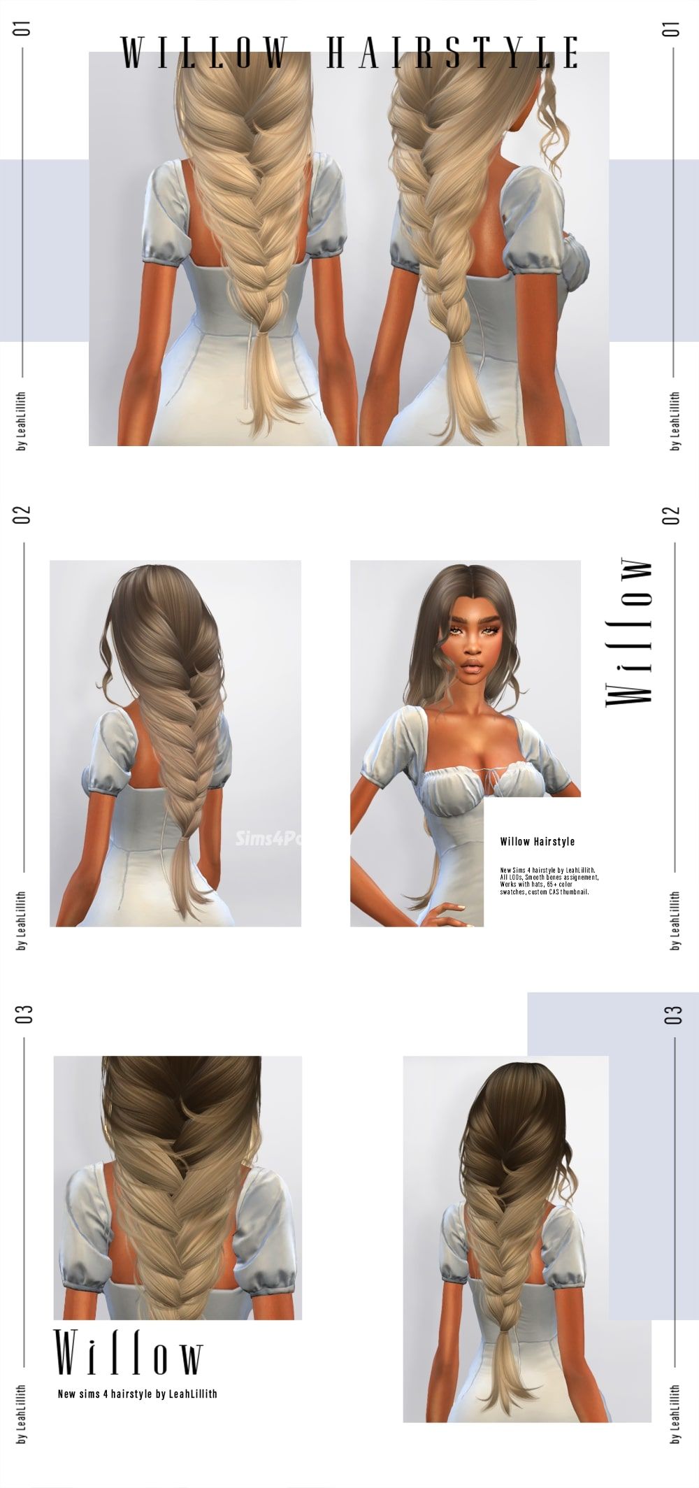 Женская прическа "Willow Hairstyle"