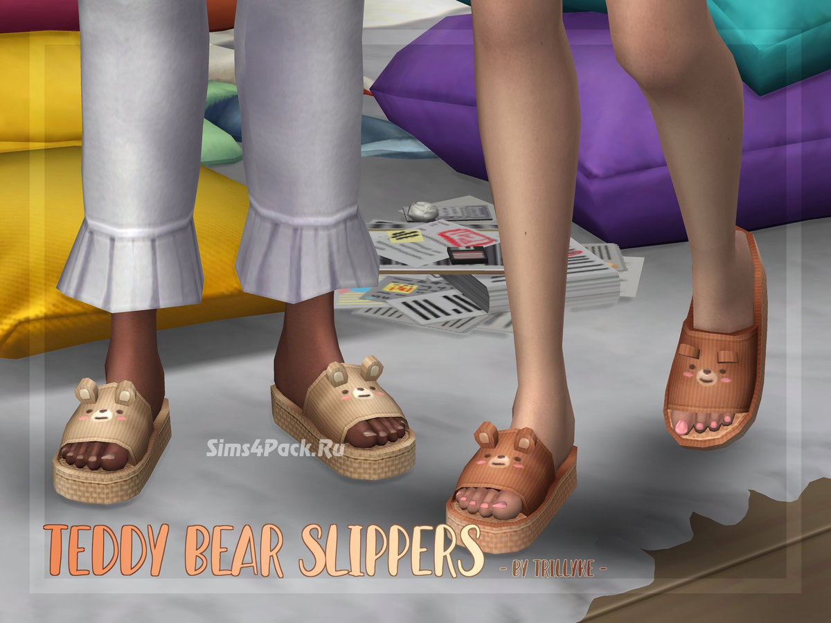 Тапочки "Teddy Bear Slippers"