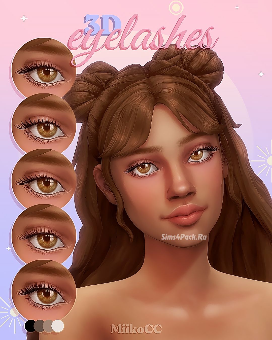 Ресницы "3D eyelashes. Part 5"