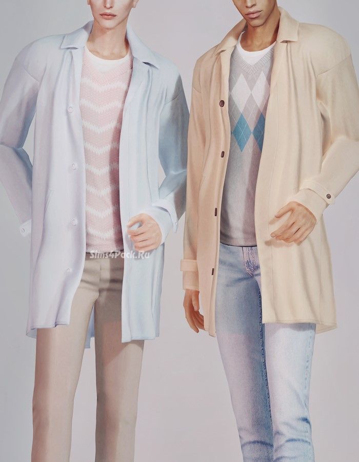 Пальто и джемпер "KK Casual coat"