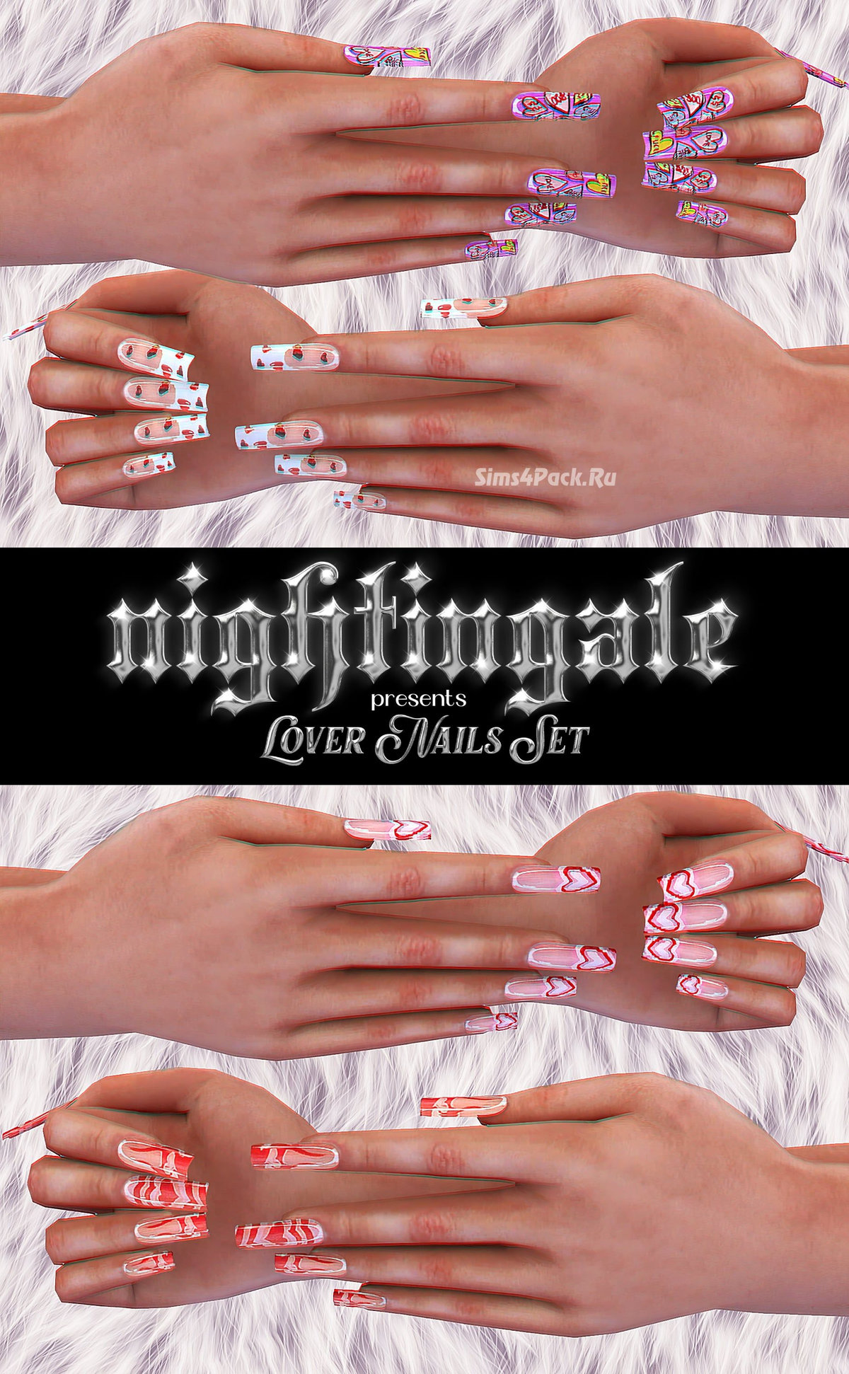 Маникюр "Lover Nails Set"
