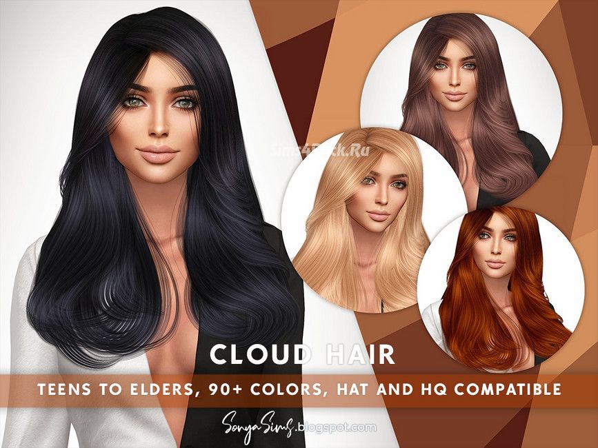 Женская прическа "Cloud Hair"