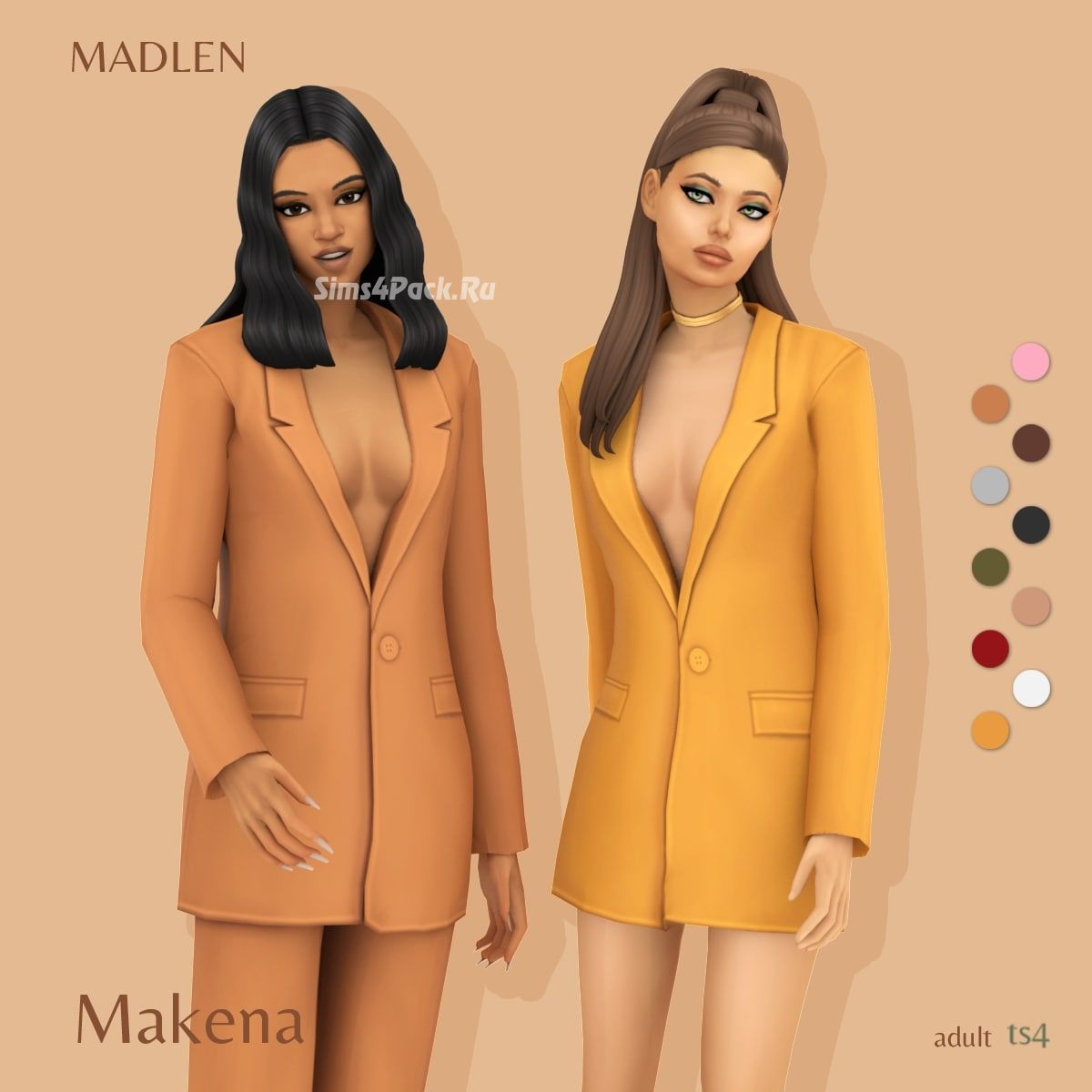 Набор одежды для симочек "Makena Outfit"