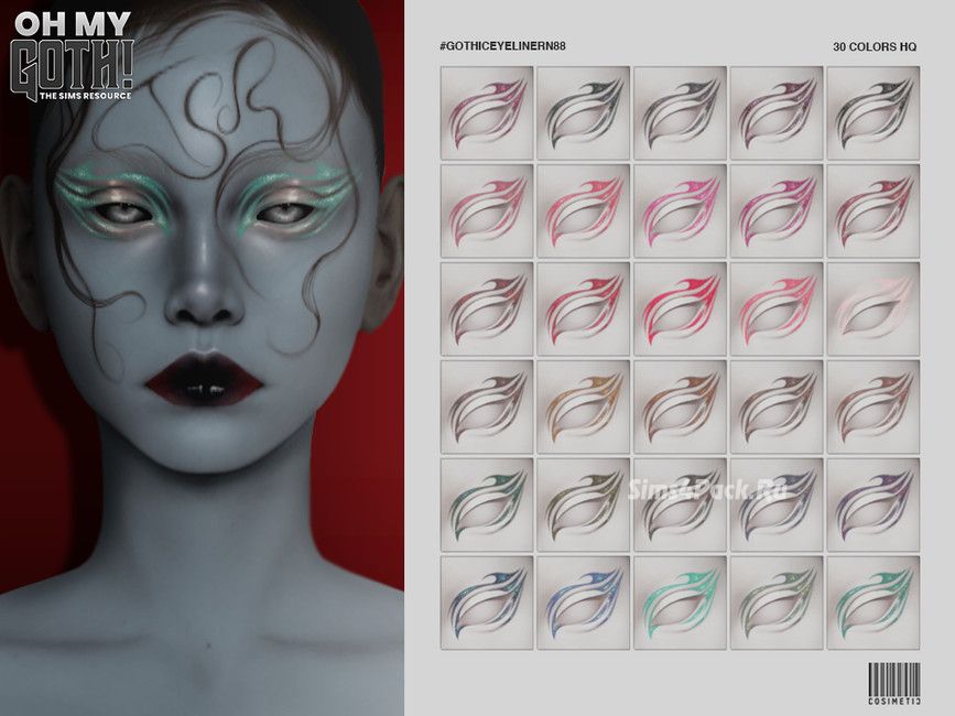 Подводка для глаз "Gothic Eyeliner N88"