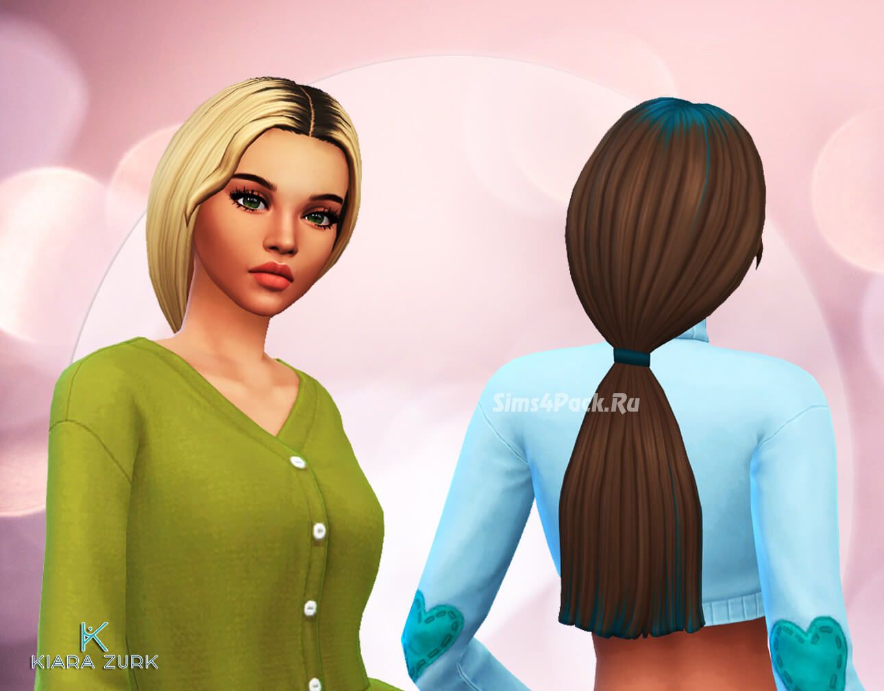 Женская прическа "Tied Madeleine Hairstyle"