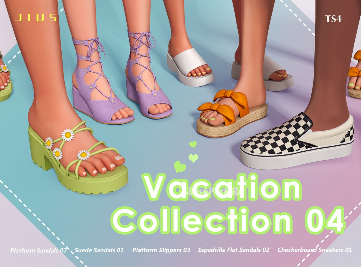 Коллекция женской обуви "Vacation Collection 04"