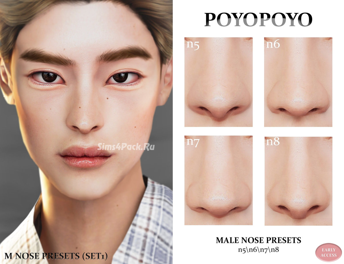 Пресеты для носа "Male Nose Presets"