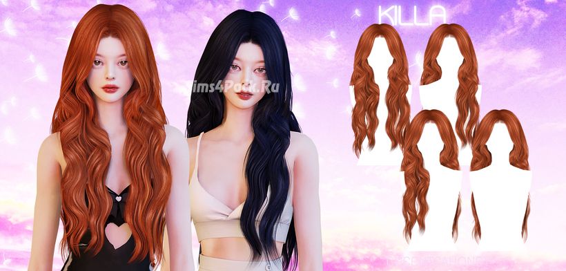 Женская прическа "KILLA HAIRSTYLE"