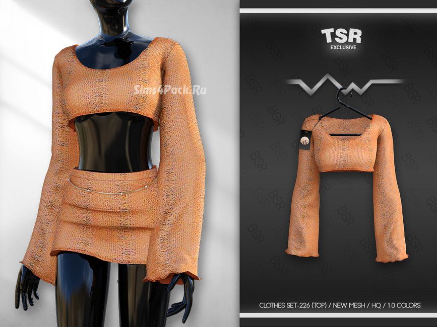 Свитер "CLOTHES SET-226 (TOP)"