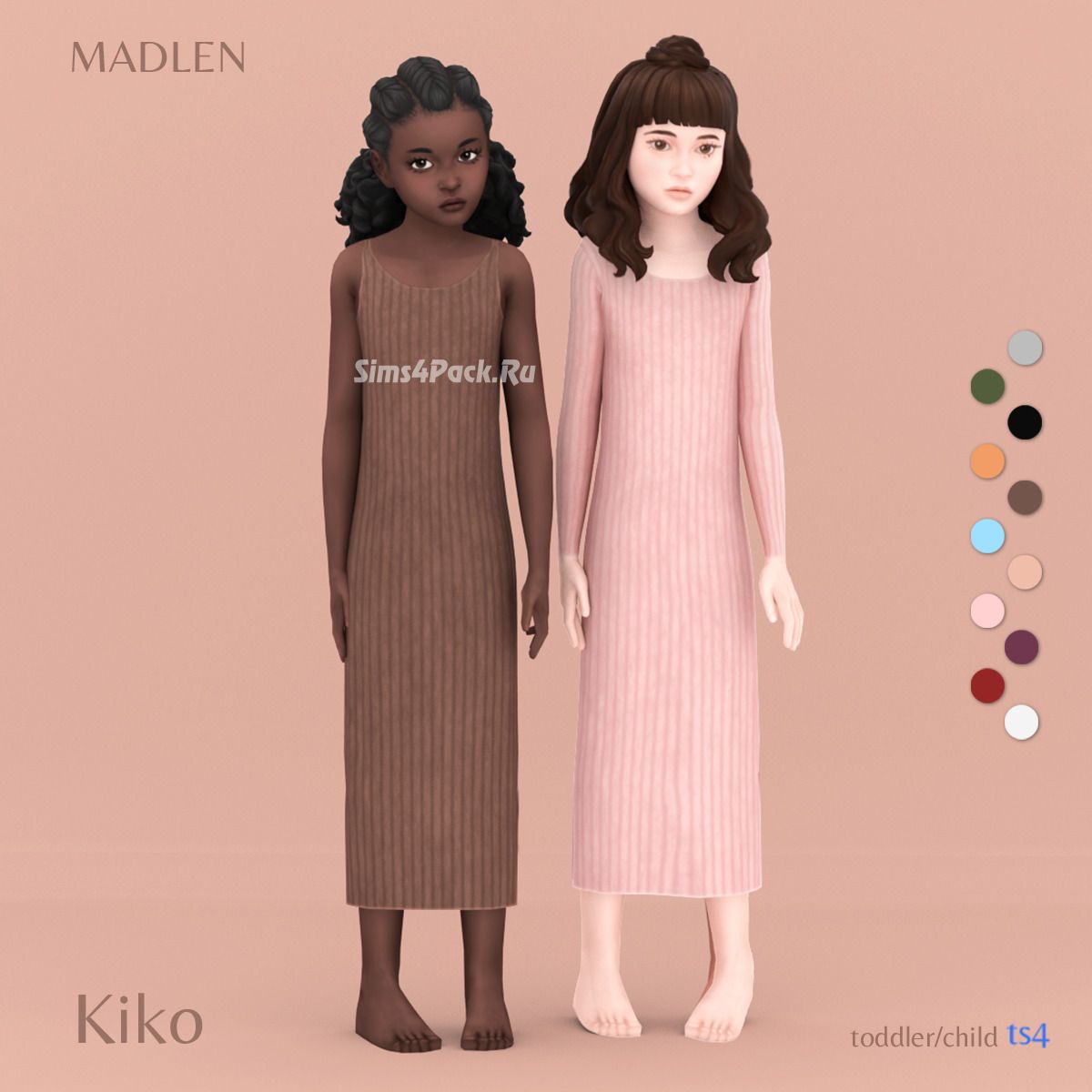 Платья для девочек и малышек "Kiko Dress"