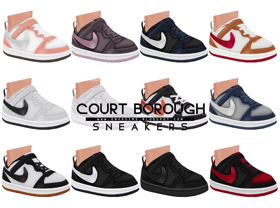 Кроссовки для детей и тоддлеров "COURT BOROUGH LOWS SNEAKERS"