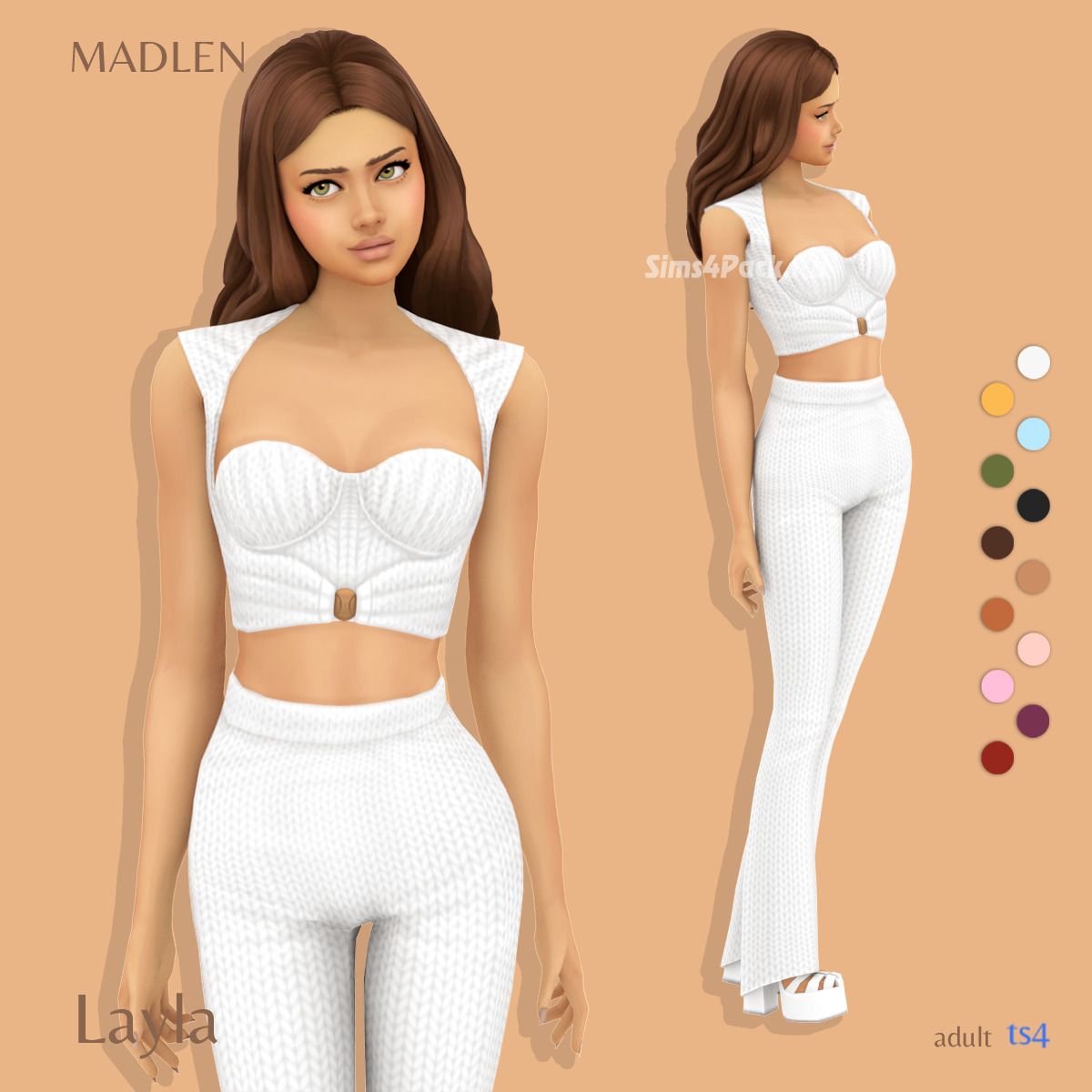 Костюм для симочки "Layla Outfit"