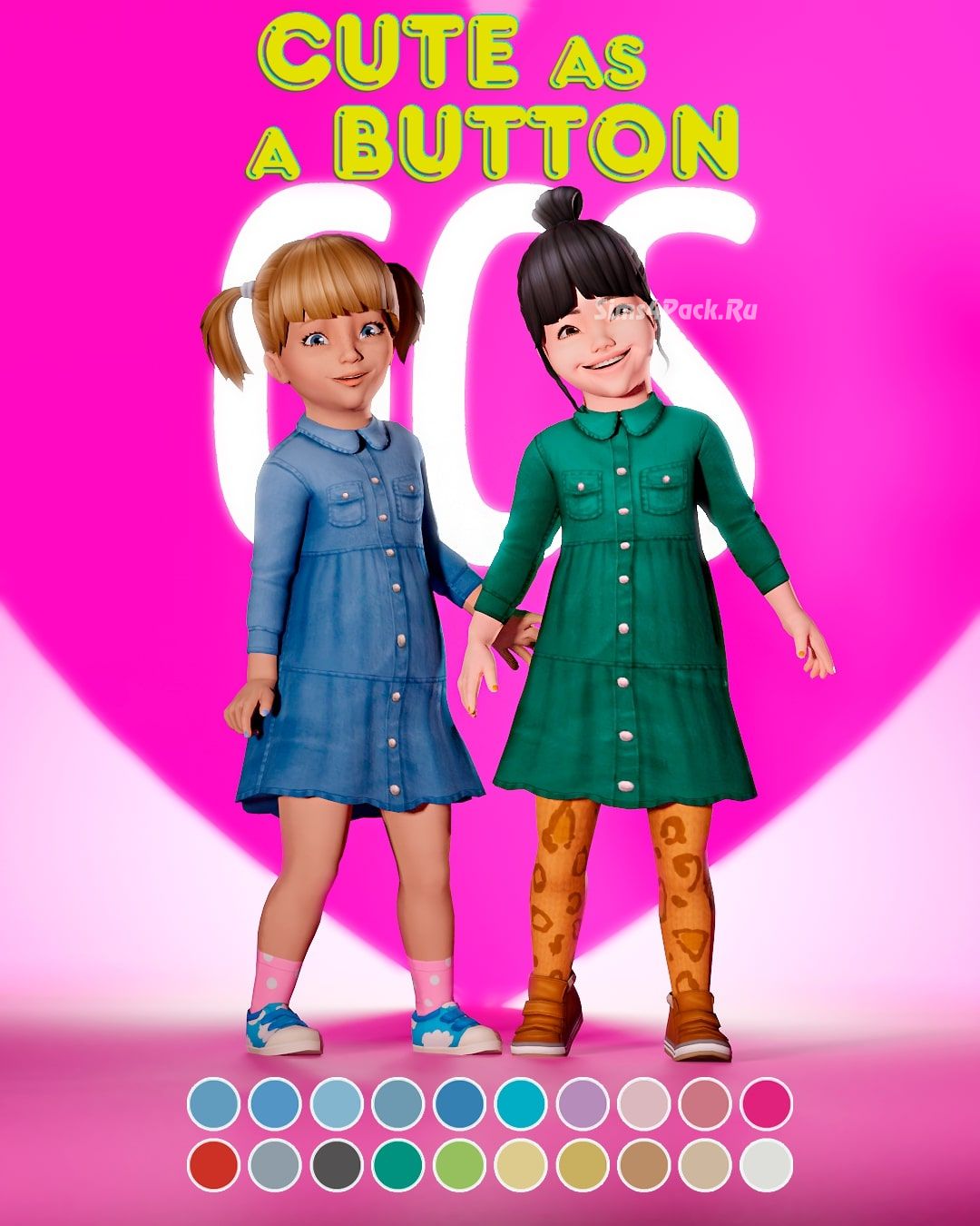 Платье для малышек "Denim Dress"